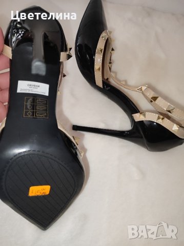 Обувки Valentino от еко кожа размер 37 цена 45 лв., снимка 5 - Дамски елегантни обувки - 43152785