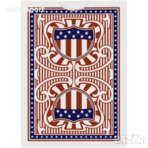 Карти за игра Bicycle Stars and Stripes , снимка 4 - Карти за игра - 51327488