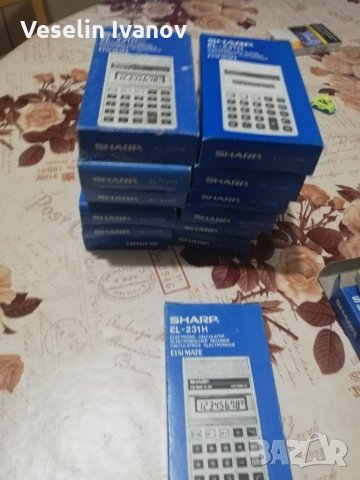 Елки Sharp EL-231H,231S и Casio HL812e, снимка 12 - Друга електроника - 35264643