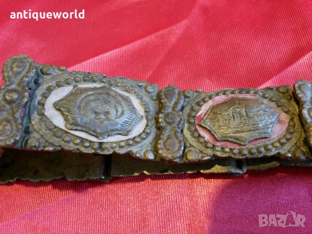 Уникален Автеничен Рядък ОСМАНСКИ Колан , снимка 5 - Антикварни и старинни предмети - 27448763