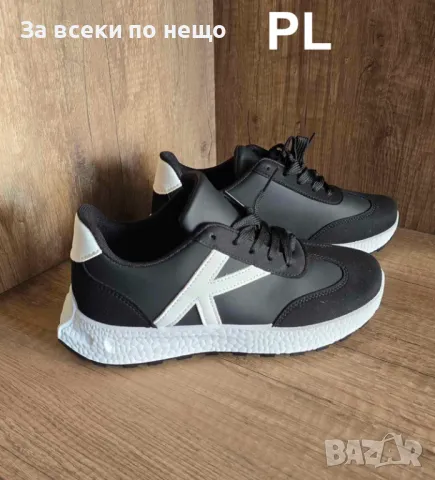 Дамски маратонки кожа и велур ; Черен велур, снимка 13 - Маратонки - 47414876