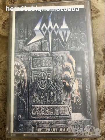 Рядка касетка - SODOM - Better off Dead - Unison, снимка 1