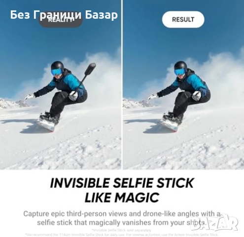 Нова камера Insta360 X4 Air 8K 360 камера FlowState стабилизация 165g, снимка 5 - Камери - 52496439
