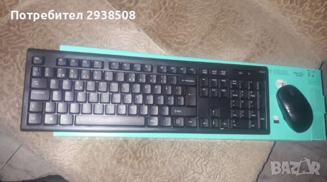 Безжична клавиатура и мишка., снимка 3 - Клавиатури и мишки - 39717333