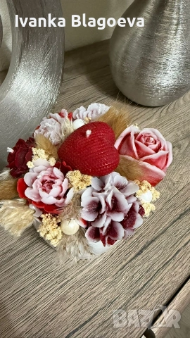 Вечен букет от ароматни свещи , снимка 12 - Декорация за дома - 49793176