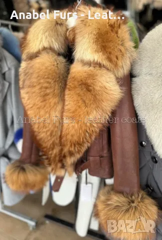 Дамски палта от естествена кожа и естествен косъм, снимка 6 - Палта, манта - 47766121
