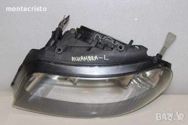 Ляв фар VW Sharan (2000-2010г.) с черен обръч 7M7941015M / 0301182211 / 0 301 182 211, снимка 5 - Части - 53097890