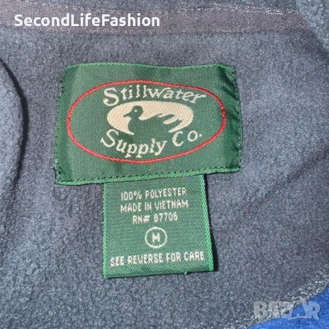 Мъжки поларен елек Cabela's Stillwater Supply Co. размер M син, снимка 6 - Якета - 53274704