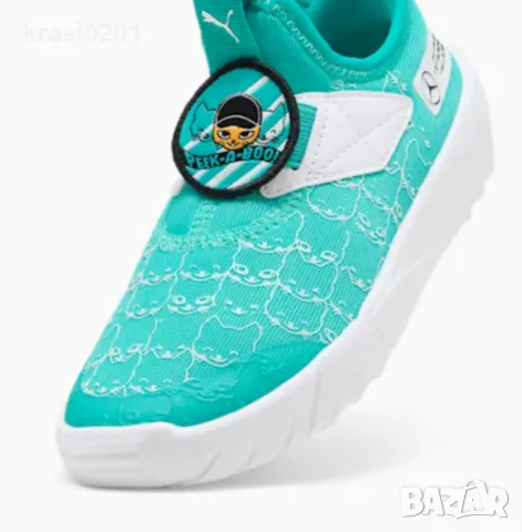 Оригинален лицензиран продукт на Puma Mercedes! 33, 34, снимка 6 - Детски маратонки - 49062317