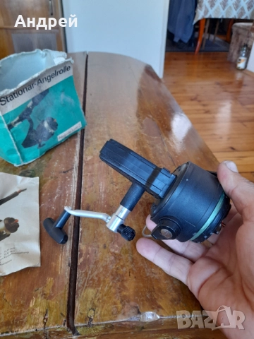 Стара риболовна макара Germina Nixe de Luxe 2, снимка 6 - Макари - 51433640