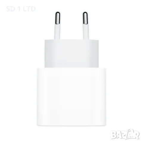 Оригинално зарядно за iPhone USB‑C Apple A2347 20W адаптер Iphone бързо зареждане, снимка 3 - Apple iPhone - 49261212