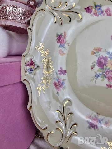 Порцеланово плато Bavaria , снимка 3 - Чинии - 53091431
