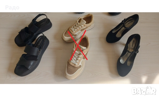 Нови дамски обувки 36 сандали Lasocki високи токчета Graceland естествена кожа маратонки боти на ток