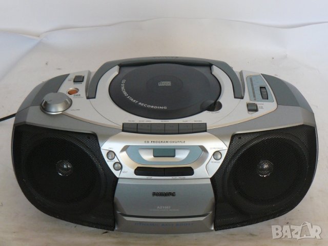 CD плейър радио касетофон Philips - Boombox BassBoost в Радиокасетофони,  транзистори в гр. Стара Загора - ID28051842 — Bazar.bg