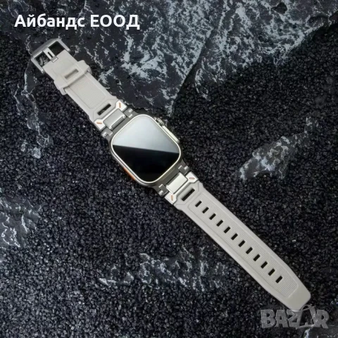 Титаниева TPU каишка за Apple Watch ULTRA/SE/10/9/8/7/6/5/4, снимка 11 - Каишки за часовници - 49407685