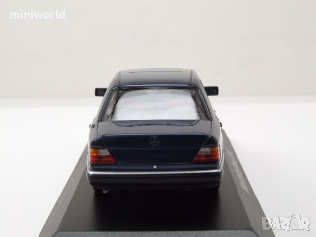 Mercedes-Benz 230E W124 от 1991 - мащаб 1:43 на Maxichanps моделът е нов в PVC дисплей-кейс, снимка 15 - Колекции - 43516230