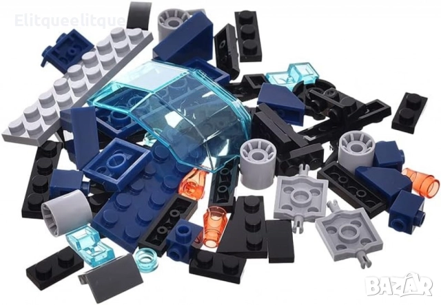 Конструктор "Tech Police vs Star Pirate" 5 броя фигурки – 623 части, 6+ 8601-4, снимка 6 - Други - 52273368