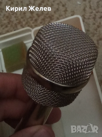 Микрофон български 25981, снимка 3 - Антикварни и старинни предмети - 52080054