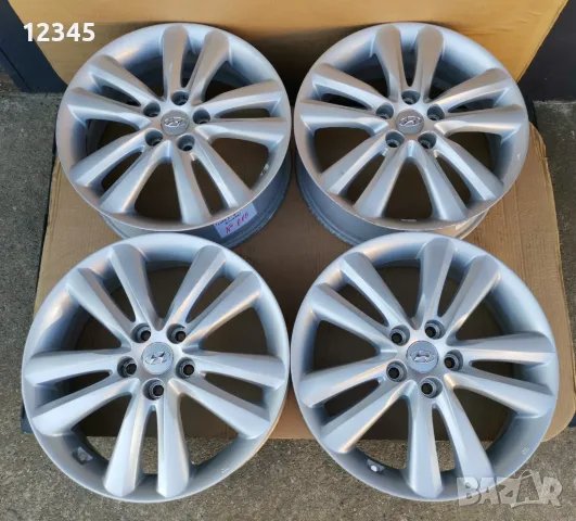 18’’5x114,3 originalni za hyundai  ix35 18”5х114,3 оригинални за хюндай-№818, снимка 3 - Гуми и джанти - 50410505