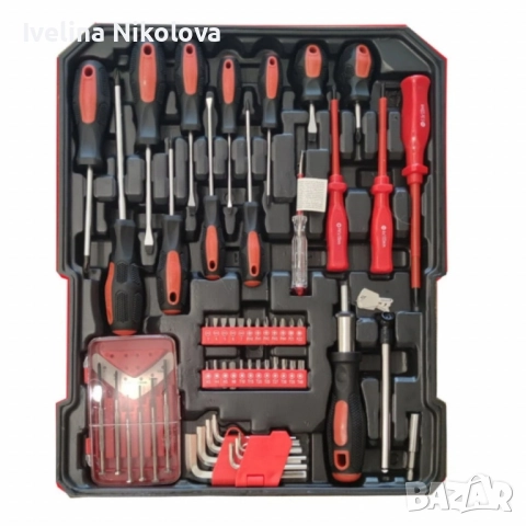 Професионален куфар с инструменти IF Tools BLACK GOLD 2024 – 599 части, CR-V стомана, снимка 2 - Куфари с инструменти - 52467028