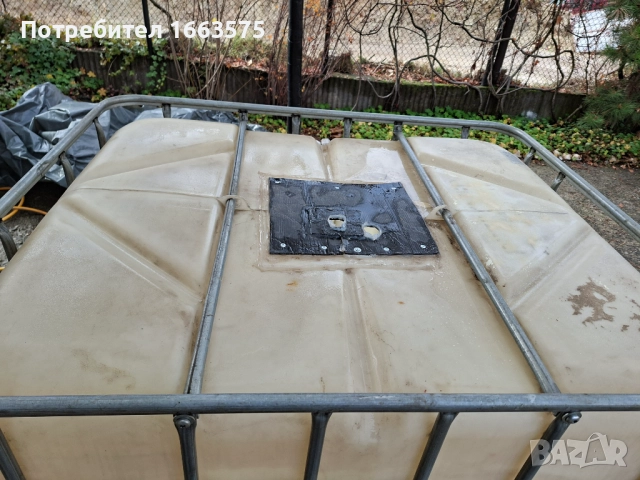 Бидон 1000 л. с кран 3/4, снимка 4 - Напояване - 52413179