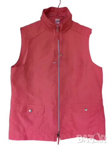 Дамски елек с джобове Aproductz, 100% полиестер, Розов, 65х55 см, 42