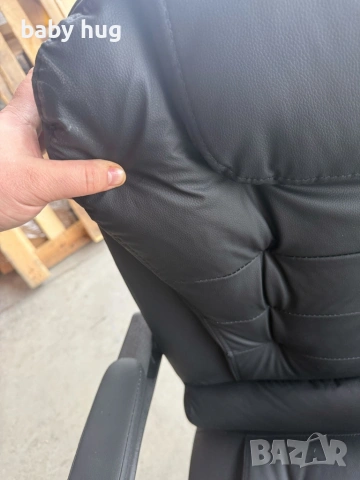 Ергономичен офис стол с масаж, снимка 3 - Столове за офис - 53357177