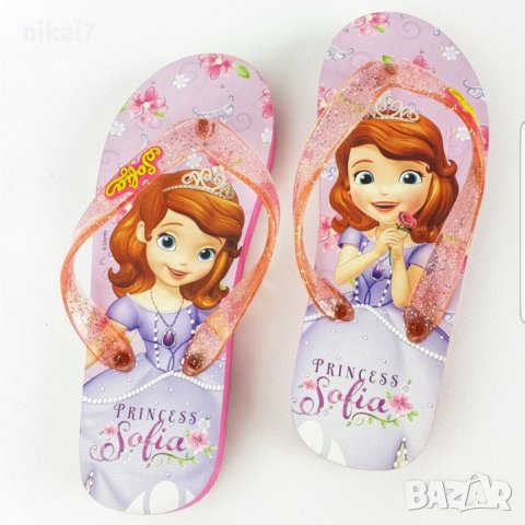 ново детски джапанки елза и анна любими на всяко дете, снимка 3 - Детски джапанки - 27204713