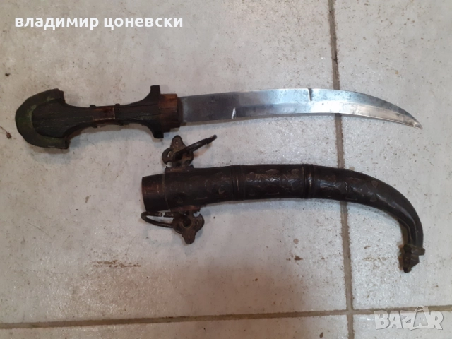 Стара кама,кумая,кинжал,нож,сабя, снимка 5 - Антикварни и старинни предмети - 52307245