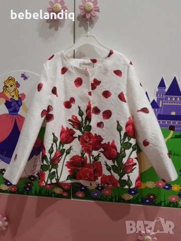 Комплект рокля със сако "Роза"