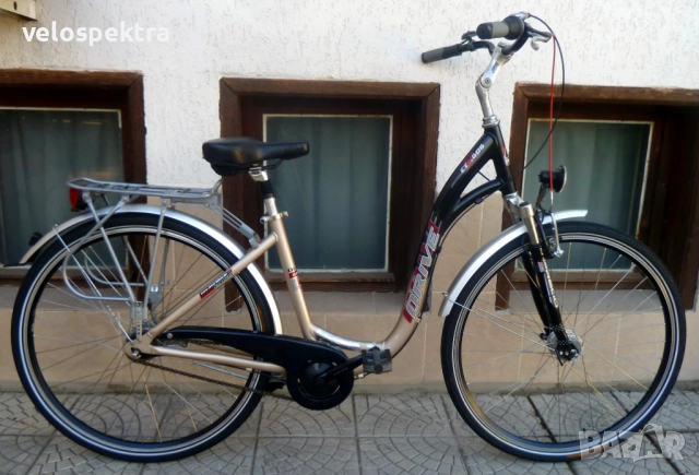 ДРАЙВ ! 28 цола капли ! Алуминиев- елегантен ! Шимано Нексус-7 Германия!, снимка 7 - Велосипеди - 52219157