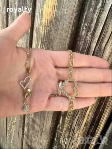 Комплект гривна и колие 