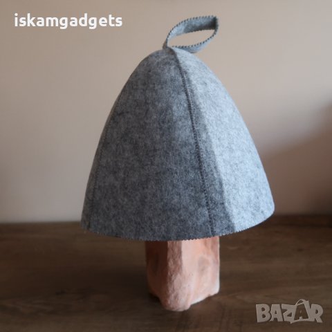 Шапка за сауна и парна баня - 100% вълна - НАЙ НИСКА ЦЕНА!, снимка 6 - Шапки - 43928451