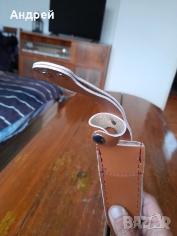 Стара кожена кания за нож #16, снимка 7 - Други ценни предмети - 52064759