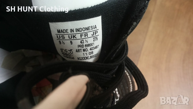 Adidas Adi Core Leather Football Asto Turf Размер EUR 43 1/3 / UK 9 стоножки за футбол 320-14-S, снимка 17 - Футбол - 52227637