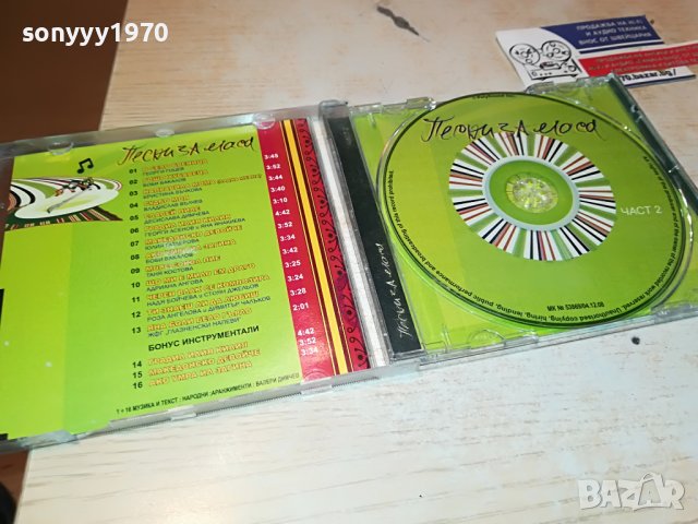 ПЕСНИ ЗА МАСА ЦД 1302231929, снимка 4 - CD дискове - 39663769