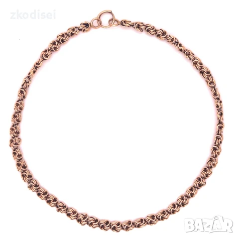 Златна мъжка гривна 5,03гр. 22,0см. 14кр. проба:585 модел:32727-6