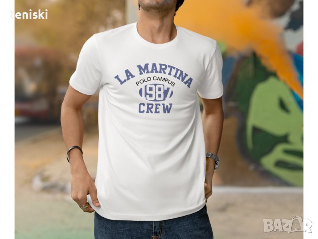 Тениски La Martina принт, снимка 5 - Тениски - 41781465