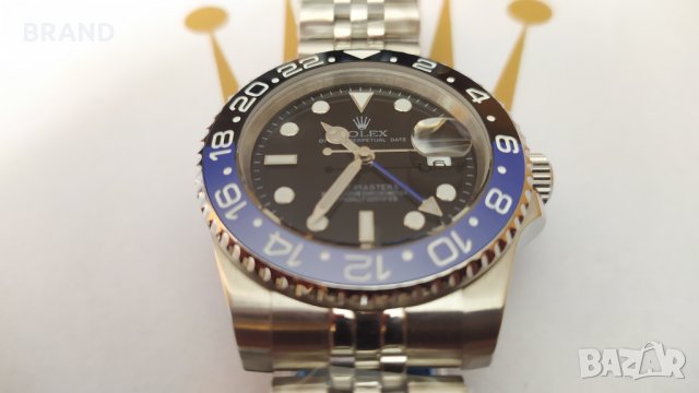 Rolex GMT Master II "Batman" Jubilee 126710BLNR автоматичен клас ААА+, снимка 4 - Мъжки - 33309379