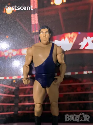 Екшън фигура WWE Andre the Giant Андре Гиганта играчка figure Mattel Basic Series, снимка 5 - Колекции - 48506708