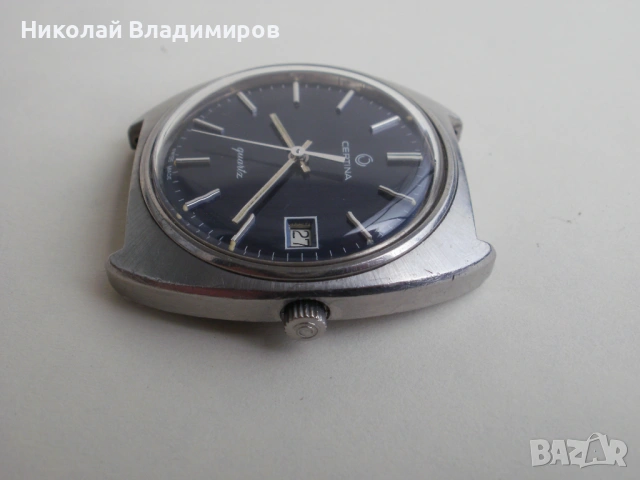 Certina швейцарски стар 1970 г. мъжки кварцов часовник, снимка 2 - Мъжки - 53565395