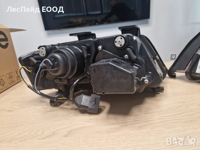Комплект фарове дневни LED TFL оптика Audi A6 тип 4B 97-01 хром, снимка 6 - Части - 51961490