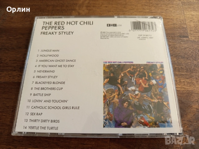 red hot chili peppers - оригинален, снимка 2 - CD дискове - 51729522