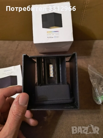 Чисто нова смарт лампа за стена SNADER, снимка 2 - Лед осветление - 52171677