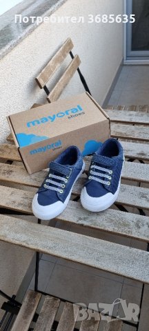 НОВИ Спортни обувки от плат за момче MAYORAL , снимка 7 - Детски обувки - 43992069