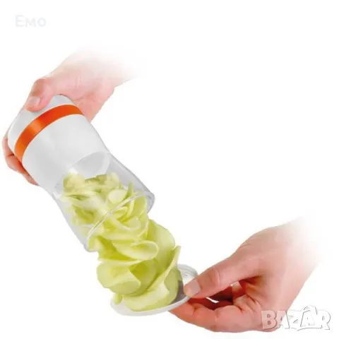 Уред за спираловидно нарязване на зеленчици, снимка 2 - Прибори за хранене, готвене и сервиране - 48599651