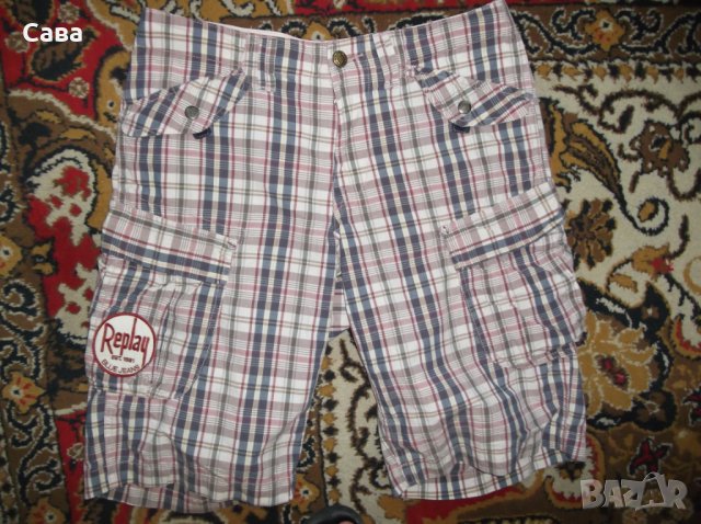 Къси панталони REPLAY, SCOTCH   мъжки,С-М, снимка 3 - Къси панталони - 26241107
