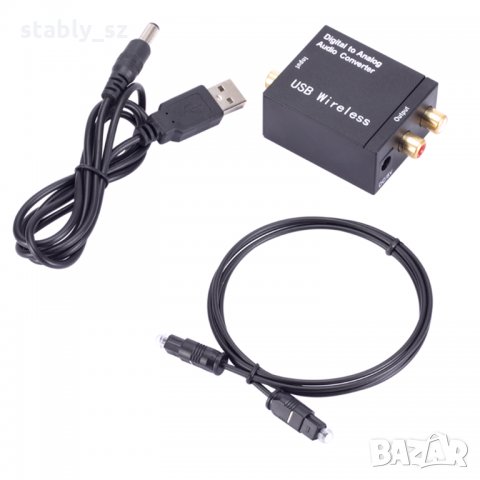 Bluetooth оптичен цифрово-аналогов Audio Converter, снимка 1 - Други - 23246010