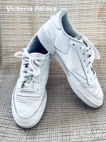 Оригинални маратонки REEBOK CLASSIC  естествена кожа, снимка 6 - Маратонки - 36807144