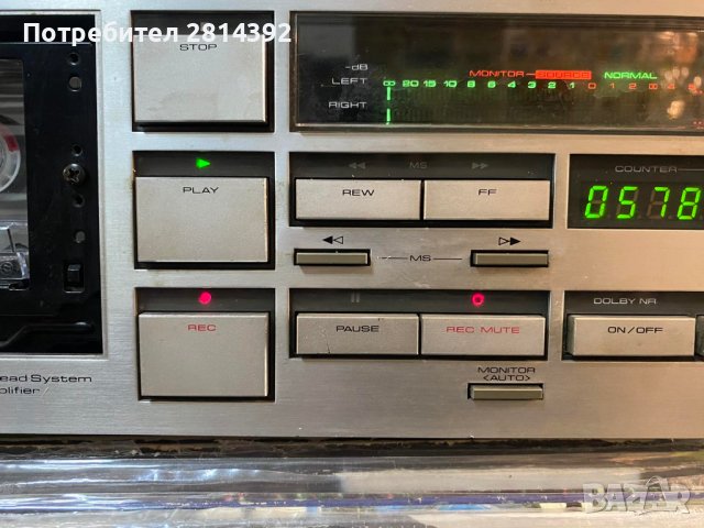 Касетен Дек PIONEER CT-A7 един от най-високите модели на Pioneer, за ремонт или части, снимка 3 - Декове - 43255851